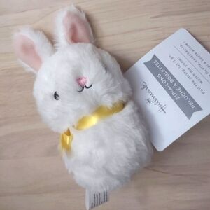 Hallmark Zip A Long Bunny Soft Fluffy Furry Plush Toy Plushie Kawaii Y2K